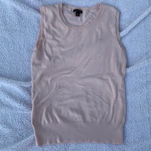 Ann Taylor | Sweater Vest | Light Pink | Size XS
